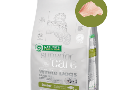 Briketi za belo dlako – Bela riba (mini & male pasme, mladički)