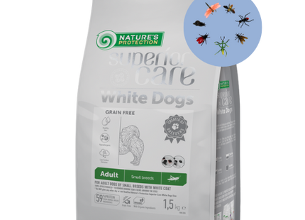 Briketi za belo dlako – Insekti (vse pasme, mladički & odrasli psi)