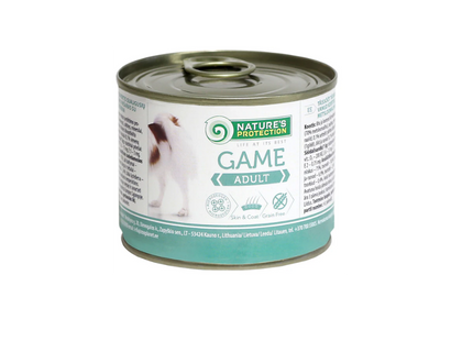 Mokra hrana za odrasle pse – divjačina