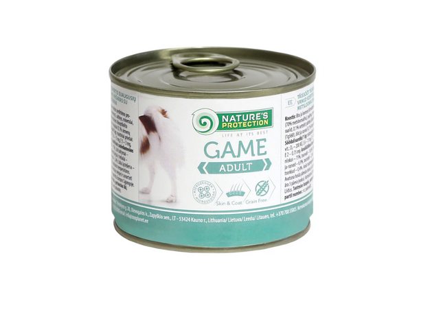 Mokra hrana za odrasle pse – divjačina