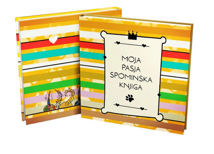 Najlepše darilo za lastnike psov – Moja pasja spominska knjiga