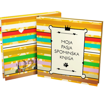 Najlepše darilo za lastnike psov – Moja pasja spominska knjiga