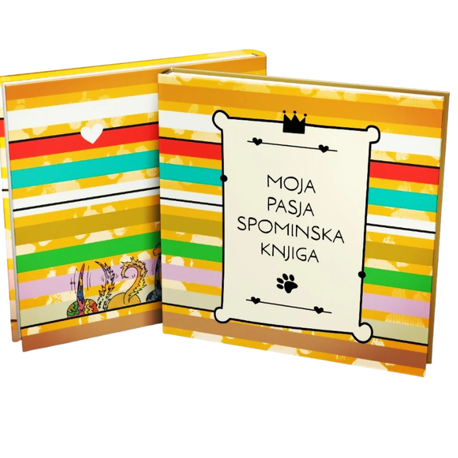 Najlepše darilo za lastnike psov – Moja pasja spominska knjiga