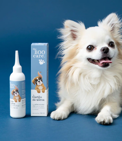 Boo Care – Čistilo za ušesa za pse in mačke – 100 ml