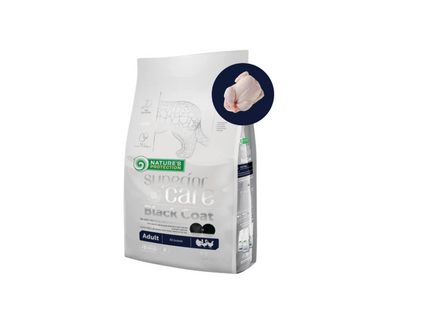 Briketi za temno dlako – Perutnina (vse pasme, odrasli psi)