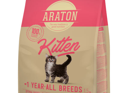 Araton Kitten Za mačje mladiče - Perutnina 1,5 kg