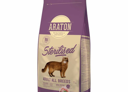 ARATON Sterilised Za sterilizirane mačke - Perutnina 1,5 kg