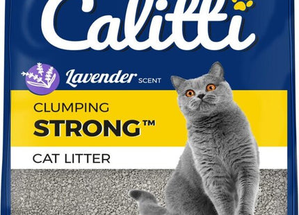 Calitti strong - pesek za mačje stranišče vonj sivke