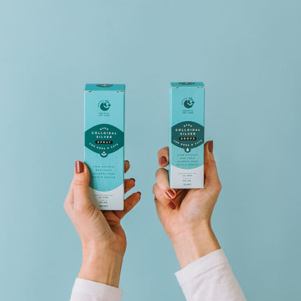 Kapljice za oči in ušesa z nano koloidnim srebrom