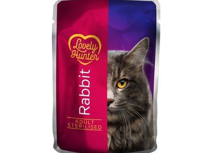 Lovely Hunter Adult Sterilised Za sterilizirane mačke - Zajec 85 g