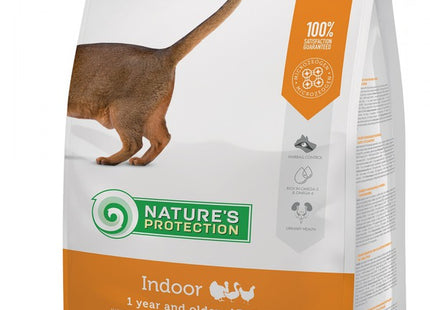 Nature's Protection Indoor Za notranje mačke - Perutnina 2 kg