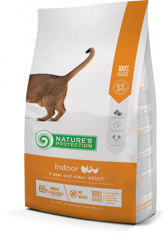 Nature's Protection Indoor Za notranje mačke - Perutnina 2 kg