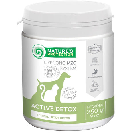 Active Detox, dopolnilo za razstrupljanje psov in mačk – prah