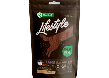 Priboljški z visokim deležem jagnjetine in goji jagod