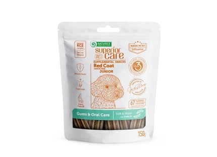 Dentalne hipoalergene palčke za pse z rdečo in rjavo dlako - insekti