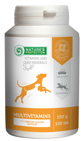 Dopolnilo za imunski sistem – multivitamini za odrasle pse (150 tablet)
