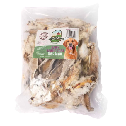 Kosmata kunčja ušesa – naravni priboljšek za pse