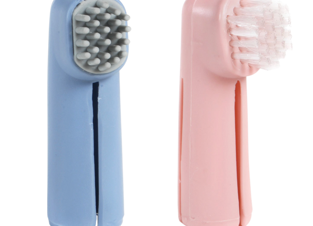 Naprstna ščetka za nego zob