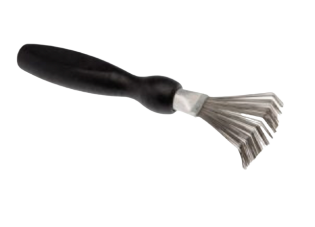 Grabljice za čiščenje krtače