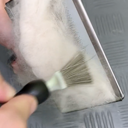 Grabljice za čiščenje krtače